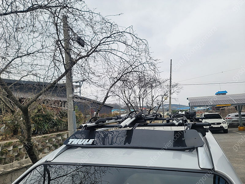 툴레 자전거 598캐리어 세트--1